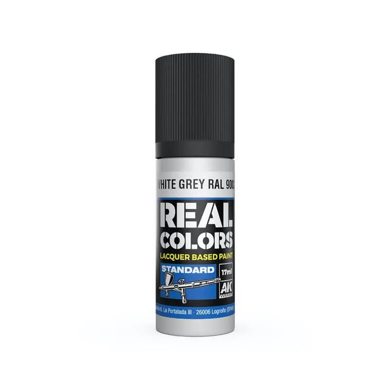 Ak Interactive Rc809 Real Colors White Grey Ral 9002 17Ml Lacquer Paint 1