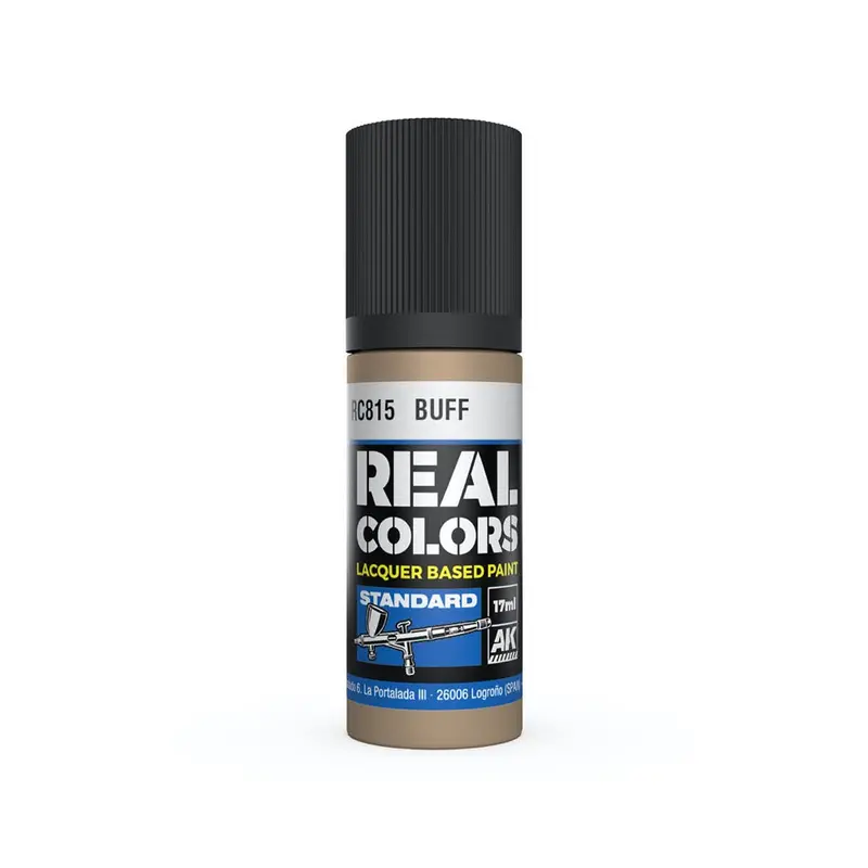 Ak Interactive Rc815 Real Colors Buff 17Ml Lacquer Paint 1