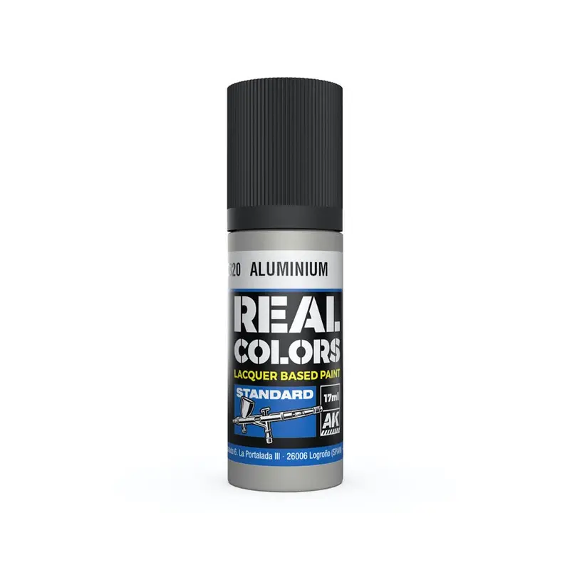 Ak Interactive Rc820 Real Colors Aluminium 17Ml Lacquer Paint 1