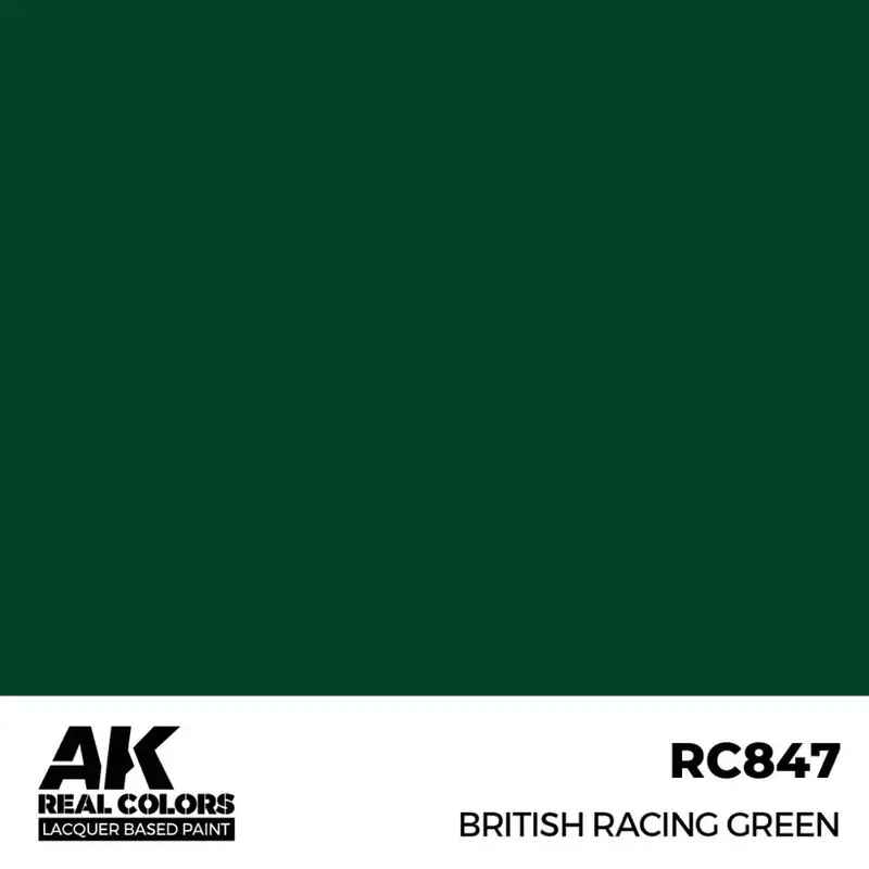 Ak Interactive Rc847 Real Colors British Racing Green 17Ml Lacquer Paint 2