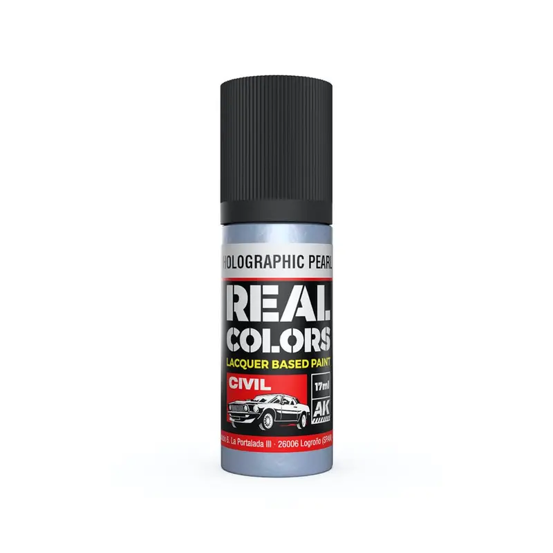 Ak Interactive Rc850 Real Colors Holographic Pearl 17Ml Lacquer Paint 1