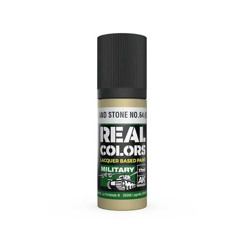 Ak Interactive Rc869 Real Colors Portland Stone No.64 Bs381 17Ml Lacquer Paint 1