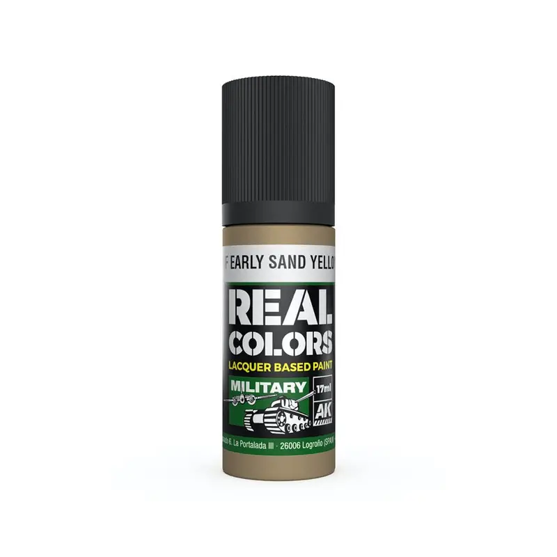 Ak Interactive Rc880 Real Colors Idf Early Sand Yellow 17Ml Lacquer Paint 1