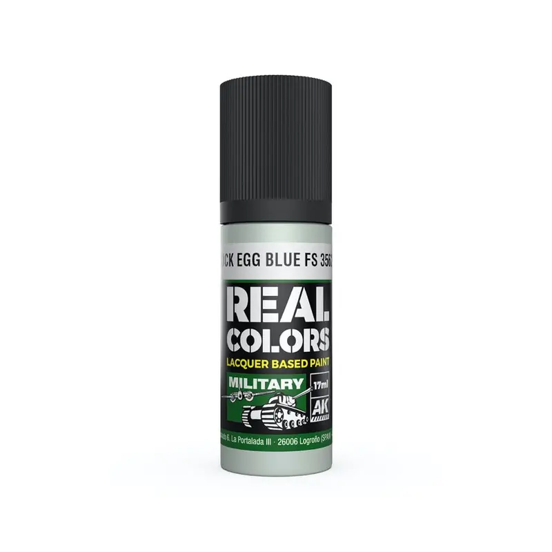 Ak Interactive Rc911 Real Colors Duck Egg Blue Fs 35622 17Ml Lacquer Paint 1