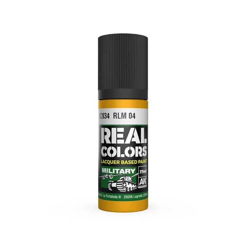 Ak Interactive Rc934 Real Colors Rlm 04 17Ml Lacquer Paint 1