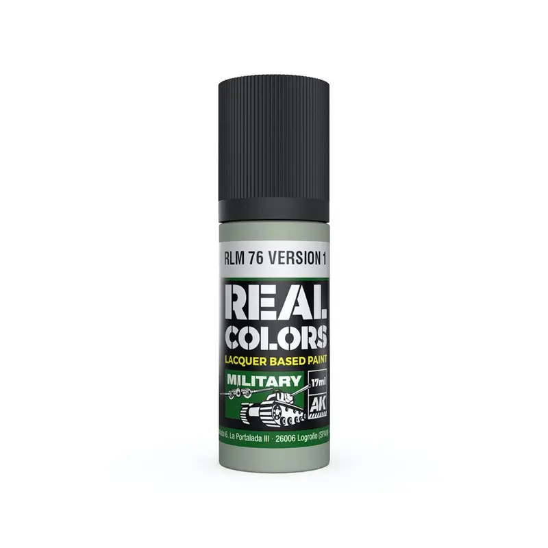 Ak Interactive Rc943 Real Colors Rlm 76 Version 1 17Ml Lacquer Paint 1