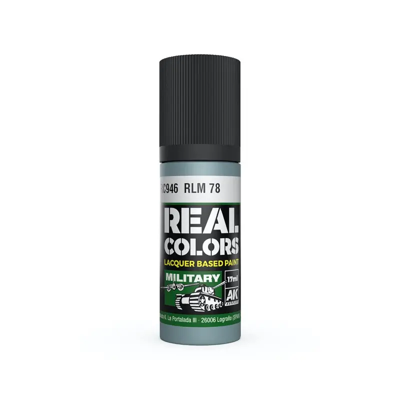 Ak Interactive Rc946 Real Colors Rlm 78 17Ml Lacquer Paint 1