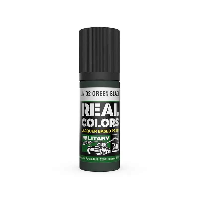 Ak Interactive Rc955 Real Colors Ijn D2 Green Black 17Ml Lacquer Paint 1