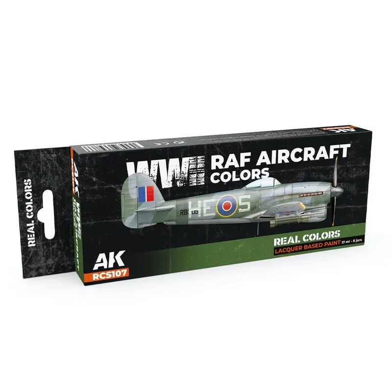 Ak Interactive Rcs107 Real Colors Set Wwii Raf Aircraft Colours 1