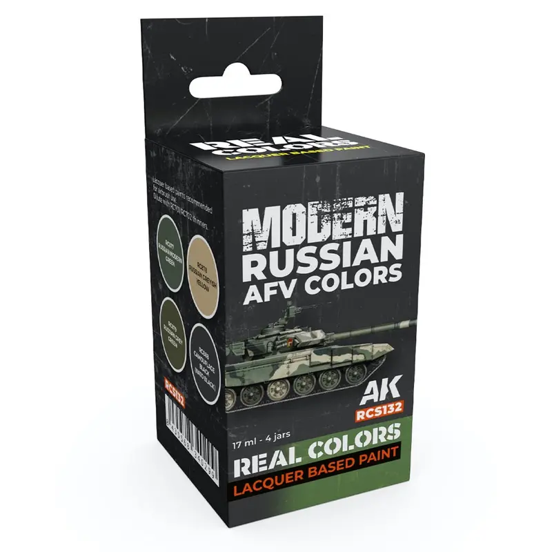 Ak Interactive Rcs132 Real Colors Set Modern Russian Afv Colours 1
