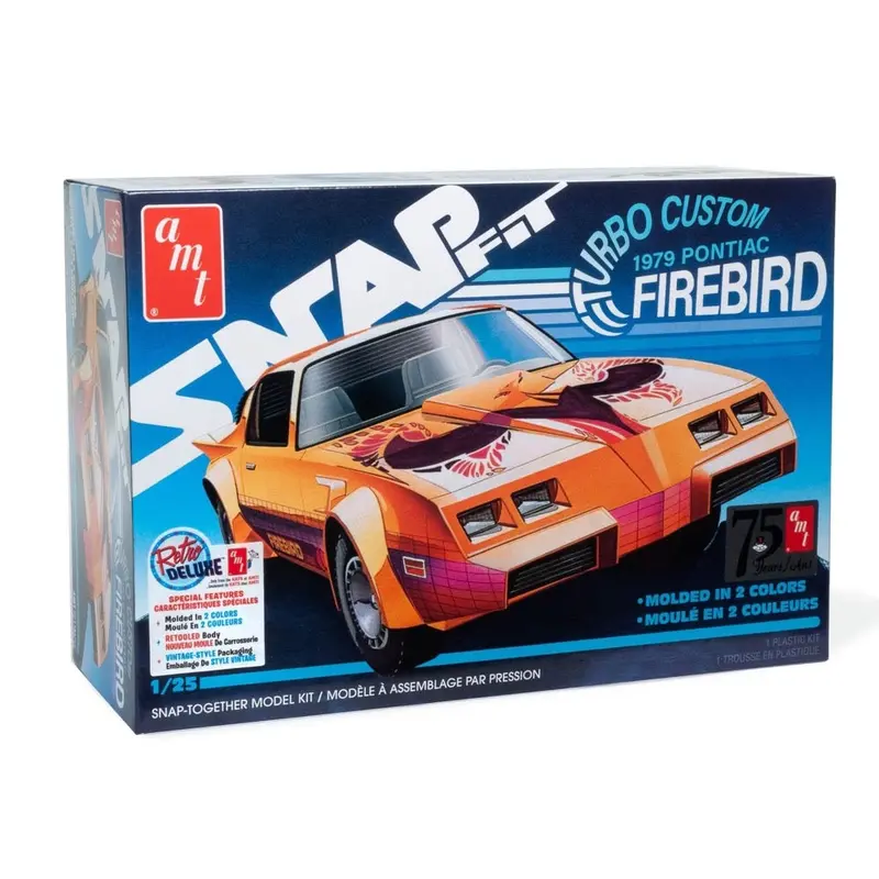 Amt 1211M 1/25 1979 Pontiac Firebird "Turbo Custom" (Snap) 1