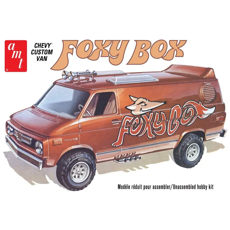 Amt 1265 1/25 1975 Chevy Van "Foxy Box" 1