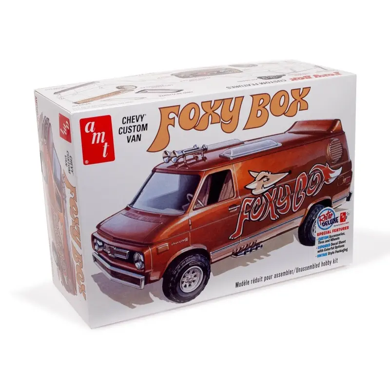 Amt 1265 1/25 1975 Chevy Van "Foxy Box" 2