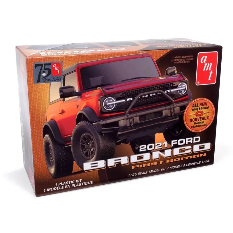 Amt 1343M 1/25 2021 Ford Bronco 1St Edition 1