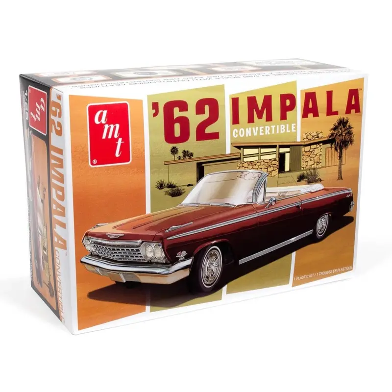Amt 1355 1/25 1962 Chevy Impala Convertible 1