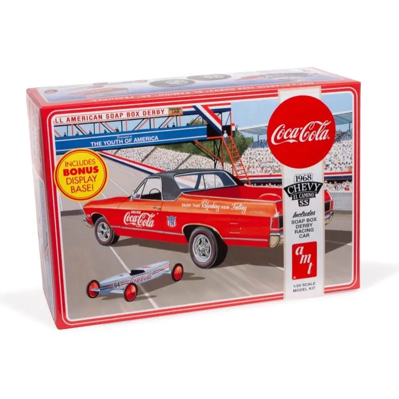 Amt 1362 1/25 1968 Chevy El Camino Ss (Coca-Cola) 1