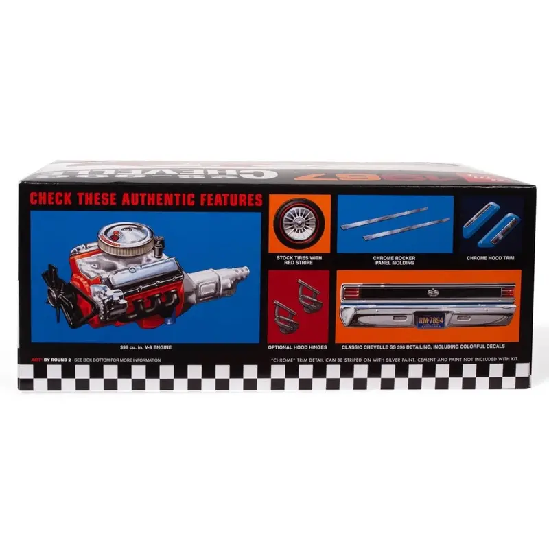 Amt 1388 1/25 1967 Chevrolet Chevelle Ss396 2