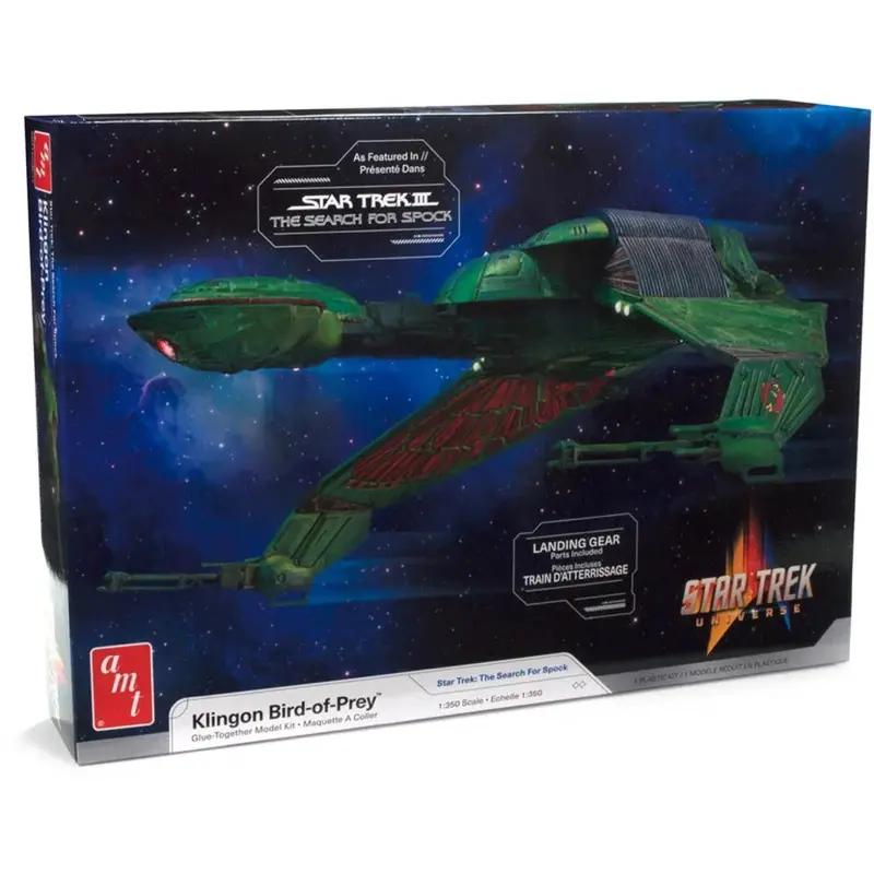 Amt 1400M 1/25 Star Trek Klingon Bird Of Prey 1