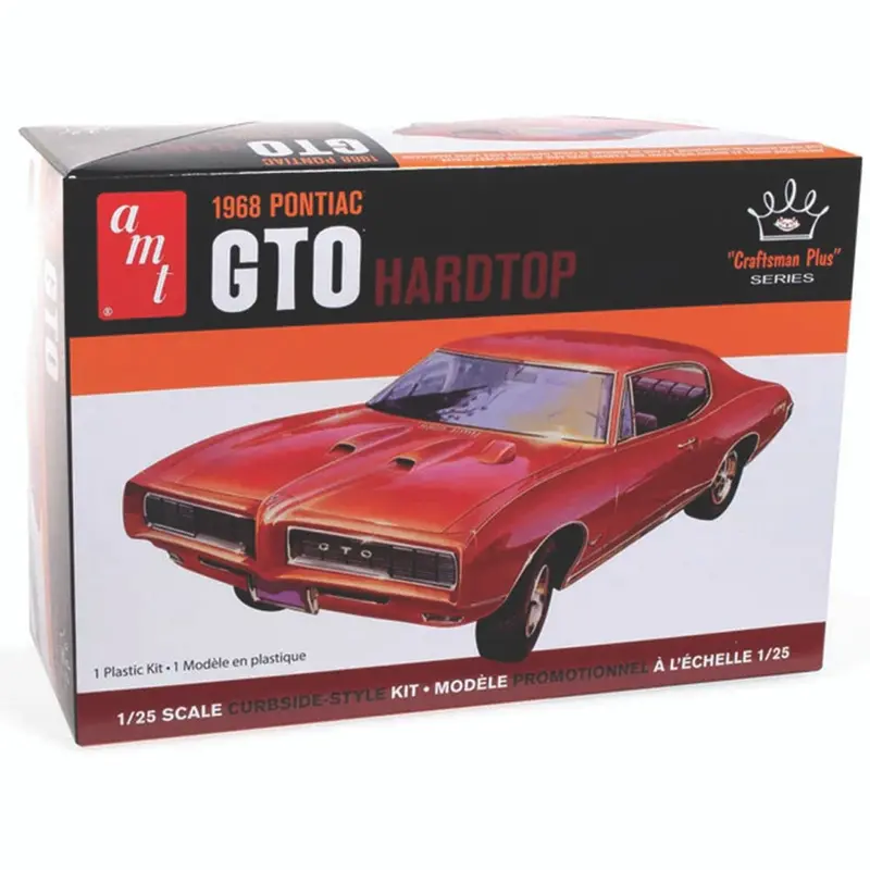 Amt 1411M 1/25 1968 Pontiac Gto Hardtop Craftsman Plus 1