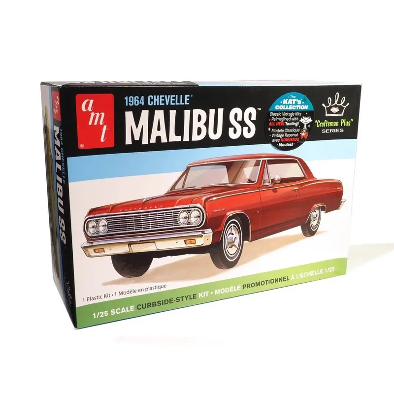 Amt 1426M 1/25 1964 Chevy Chevelle Malibu Super Sport Craftsman Plus 1