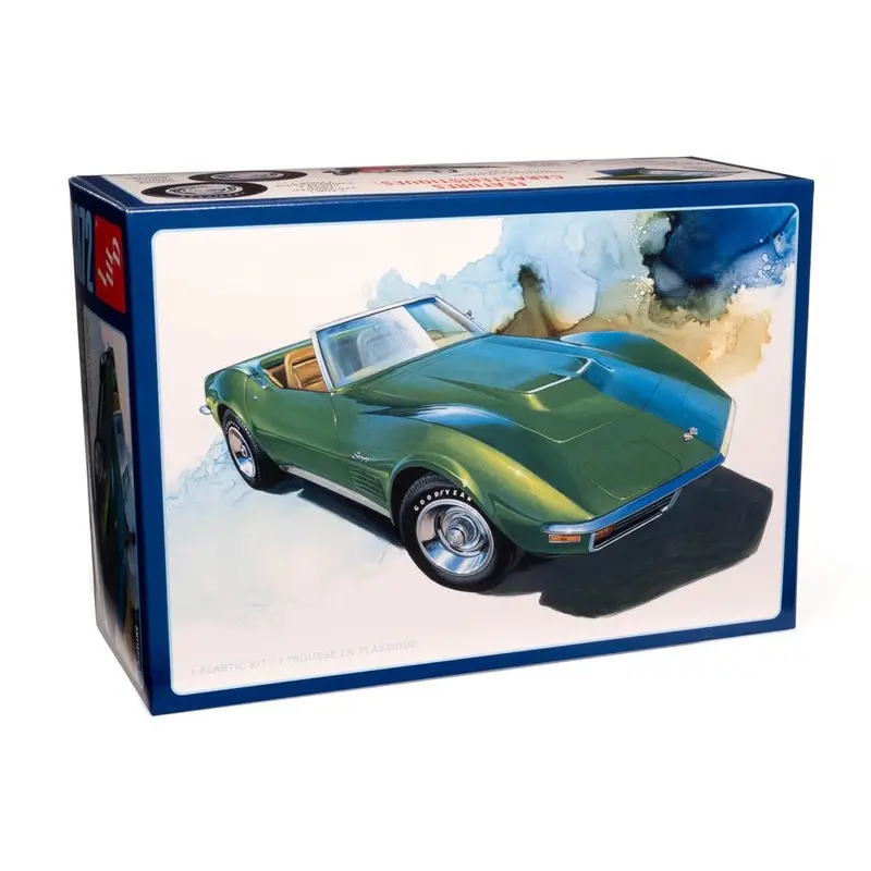 Amt 1437M 1/25 1972 Chevy Corvette Roadster 1