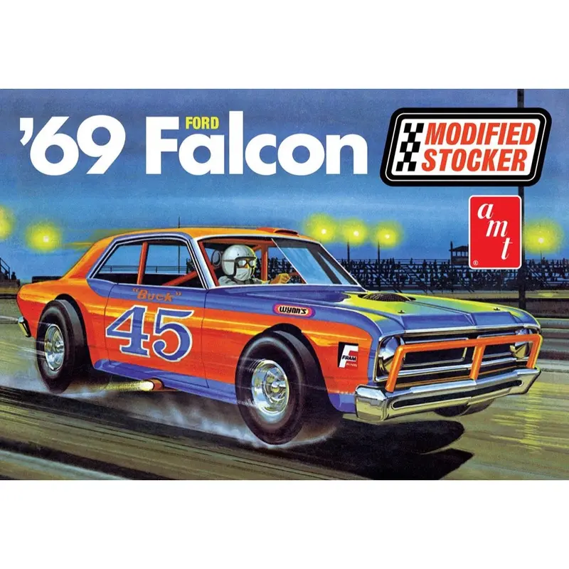 Amt 1446 1/25 1969 Ford Falcon Modified Stocker 1