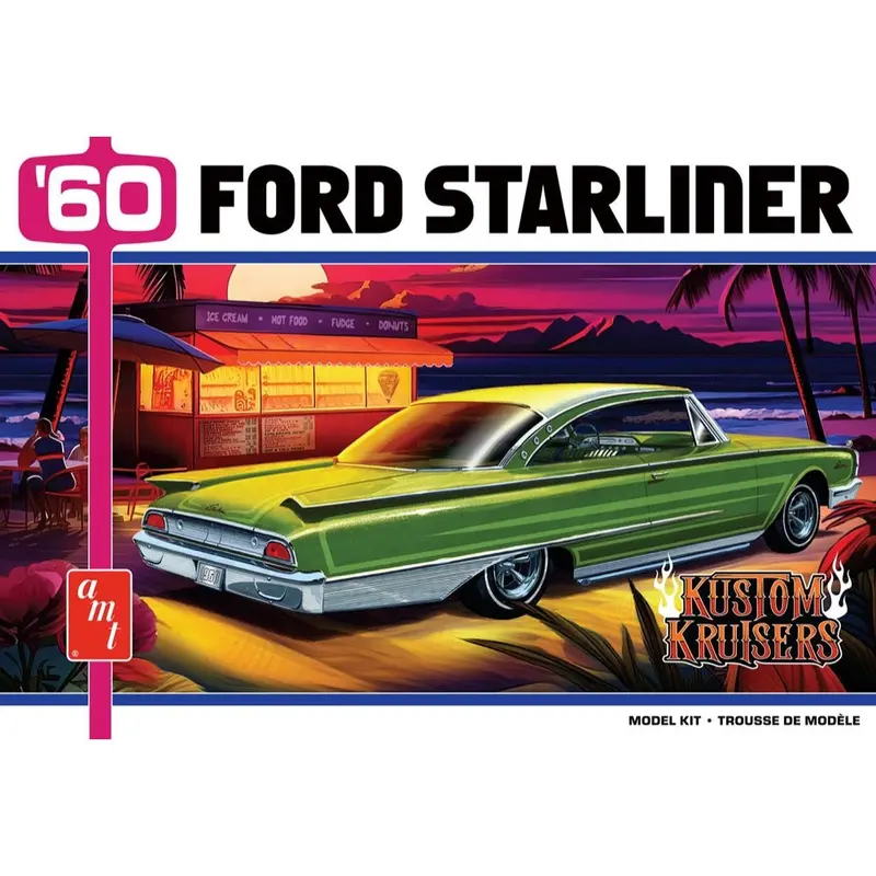 Amt 1472M 1/25 1960 Ford Starliner Custom 1