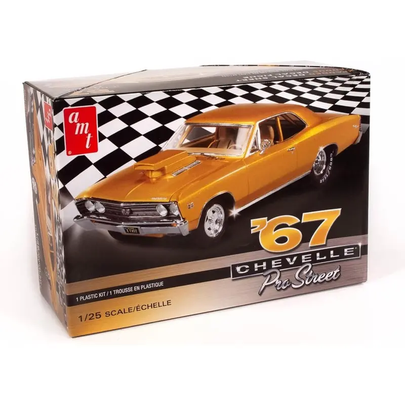 Amt 876M 1/25 1967 Chevy Chevelle Pro Street 1