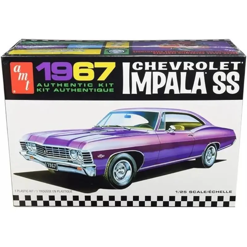 Amt 981M 1/25 1967 Chevy Impala Ss 1