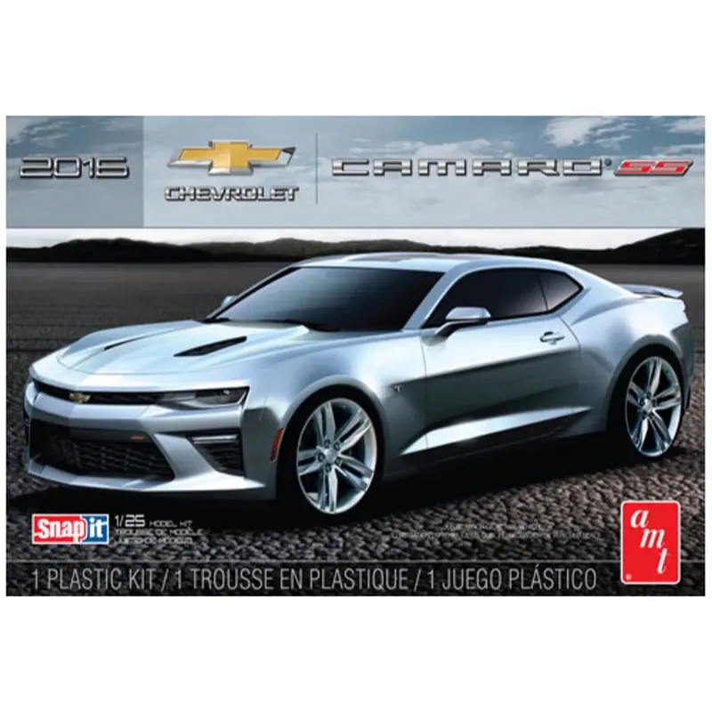 Amt 982M 1/25 2016 Chevy Camaro Ss Snap Kit (Red) 1