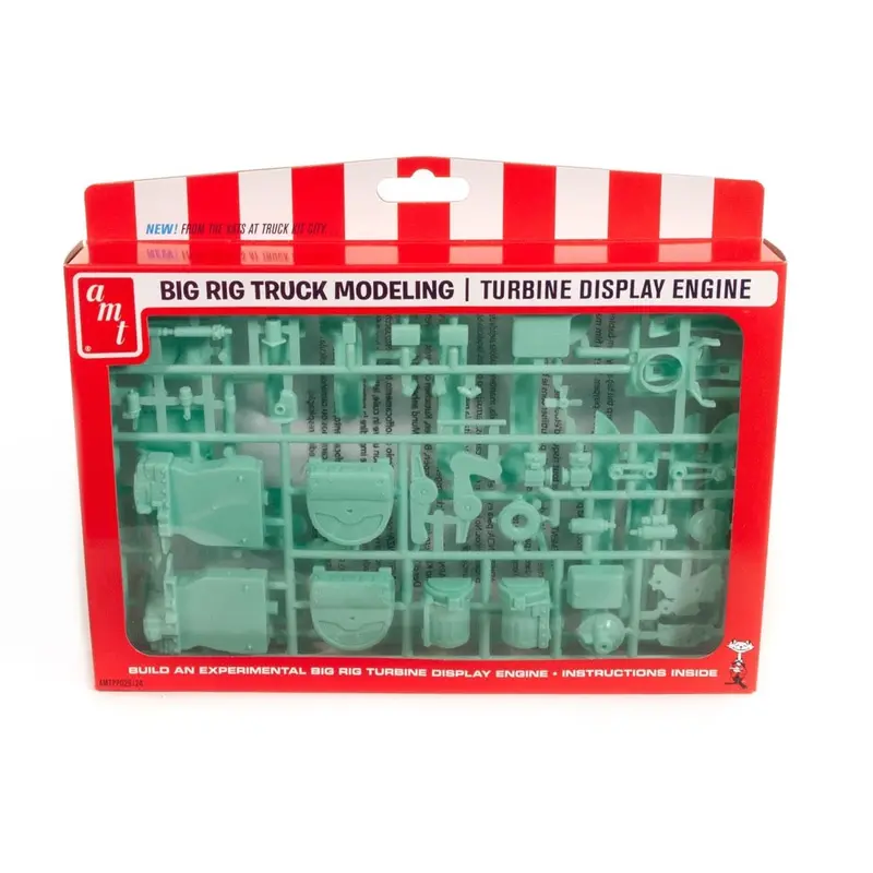 Amt Pp029 1/25 Big Rig Turbine Engine Parts Pack 1