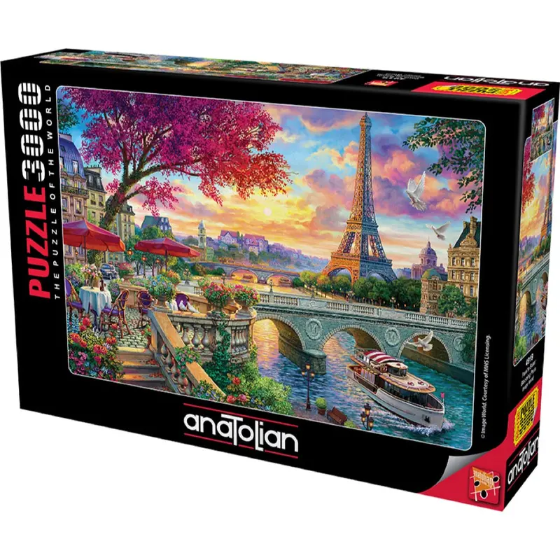 Anatolian Blooming Paris 3000Pc Jigsaw Puzzle 1