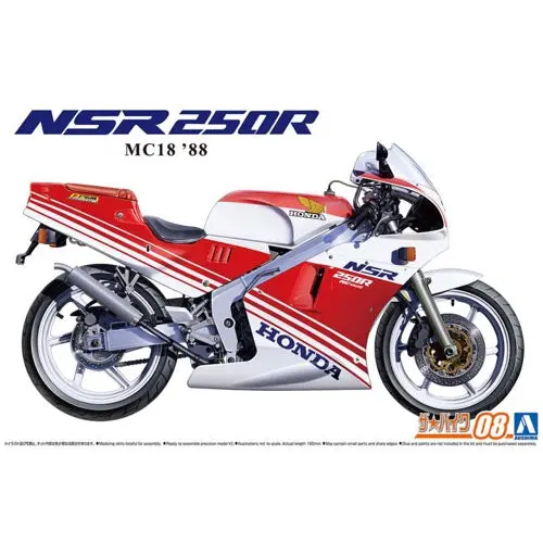 Aoshima 006556 1/12 Honda Mc18 Nsr250r '88 1