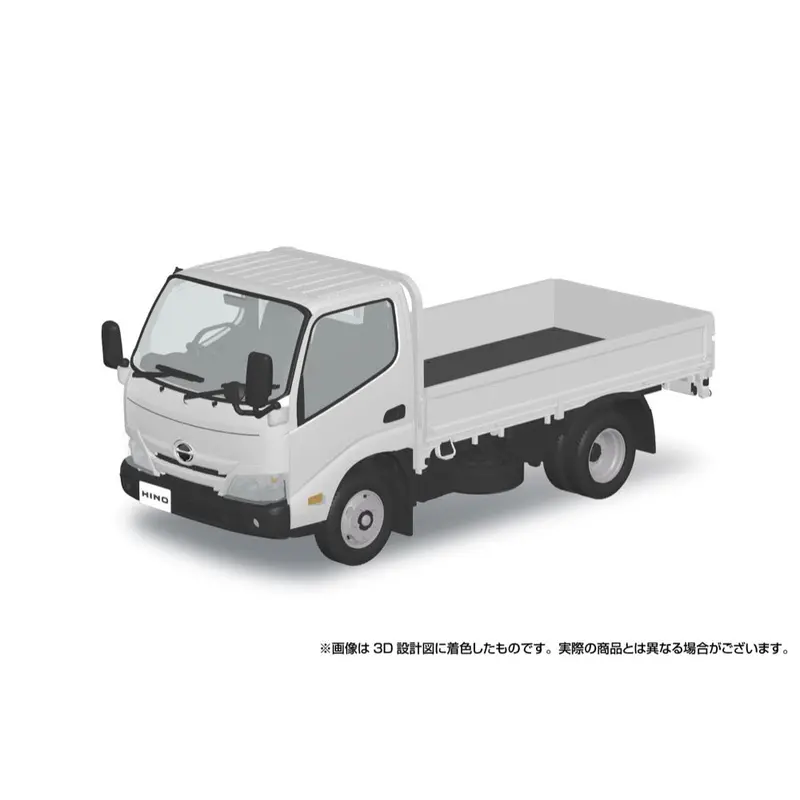 Aoshima 006722 1/32 Snap Hino Dutro Truck White 1