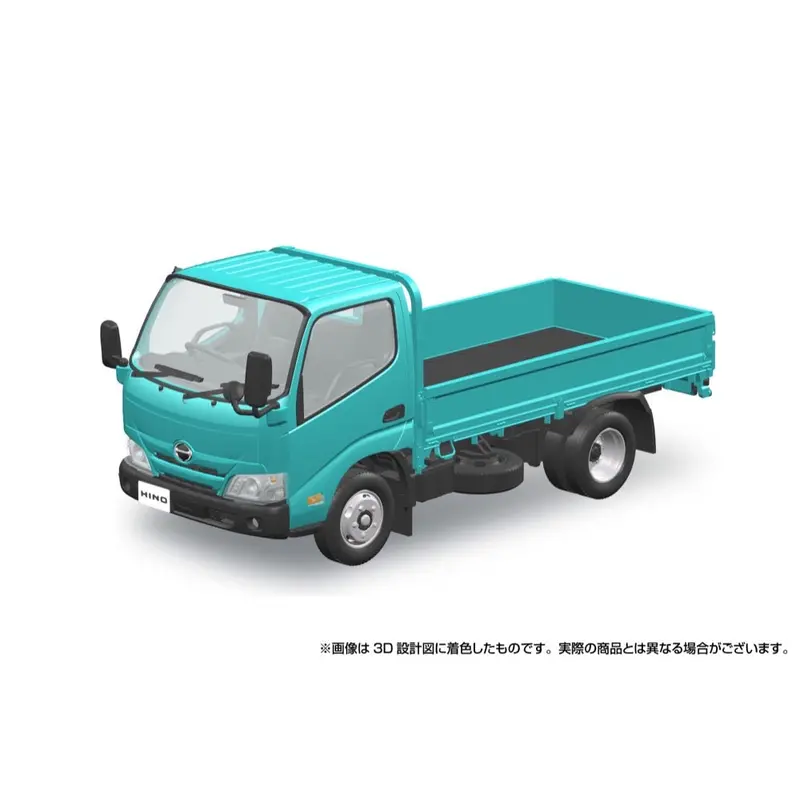 Aoshima 006725 1/32 Snap Hino Dutro Truck Turquoise 1