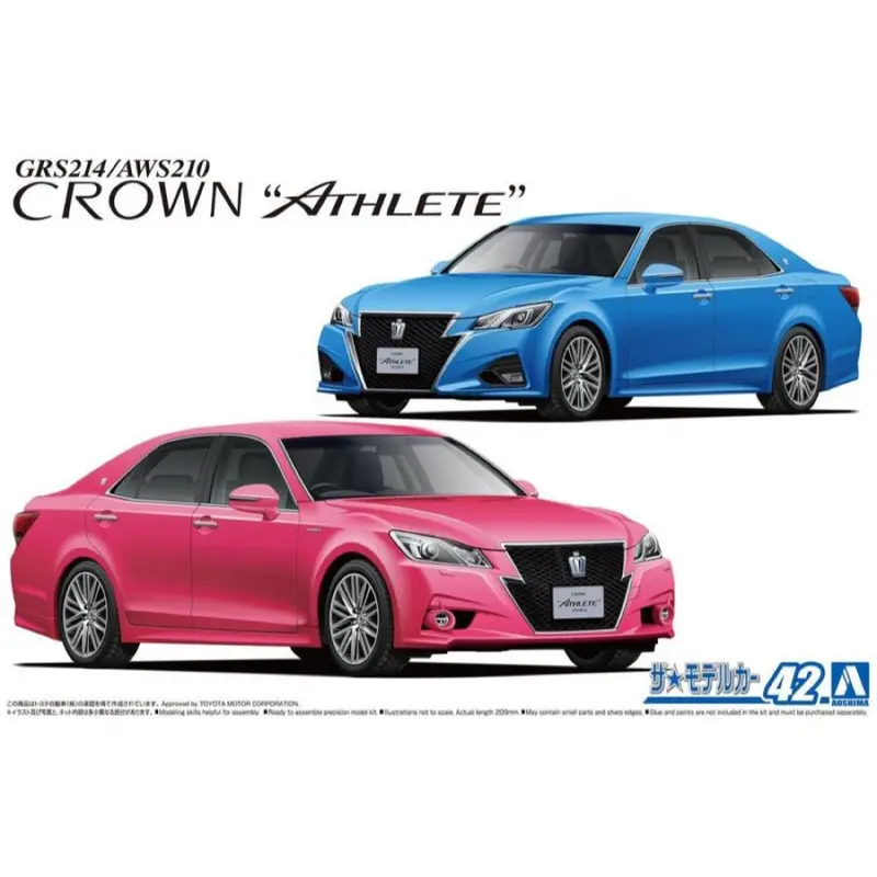 Aoshima 006821 1/24 Toyota Gr214/Aws210 Crown '15 1