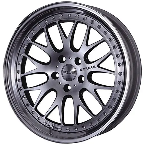 Aoshima 020317 1/24 K-Break Hybreed Cross Nine 19Inch Wheel Set 1