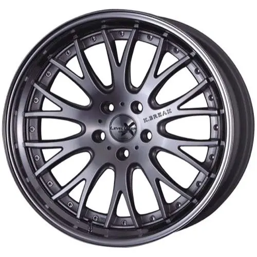 Aoshima 020318 1/24 K-Break Level Over Delta X 19Inch Wheel Set 1