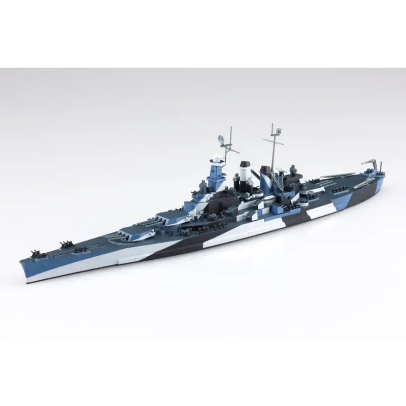Aoshima 020394 1/700 Us Navy Battleship North Carolina 1