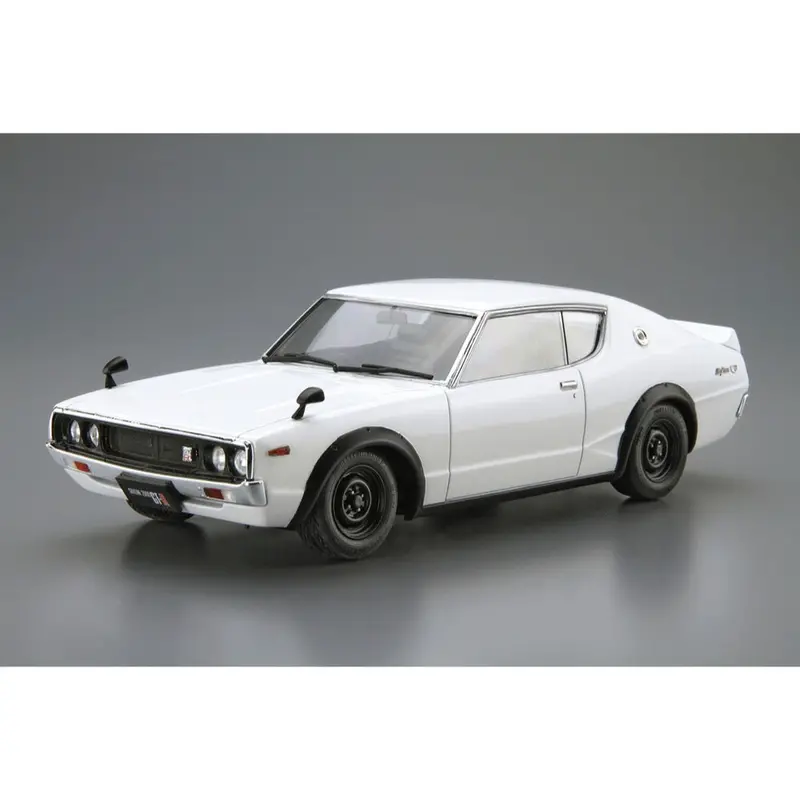 Aoshima 020493 1/24 Nissan Kpgc110 Skyline Ht2000gt-R '73 1