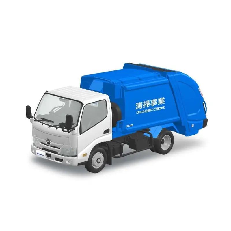 Aoshima 1/32 Snap Hino Dutro Garbage Truck 1