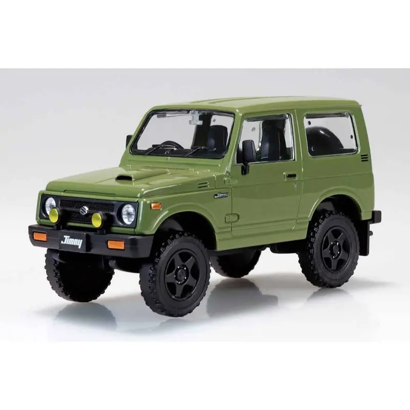 Aoshima 1/32 Snap Suzuki Ja11 Jimny Custom Wheel Olive Green 1