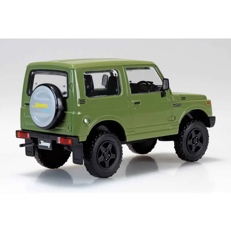Aoshima 1/32 Snap Suzuki Ja11 Jimny Custom Wheel Olive Green 2