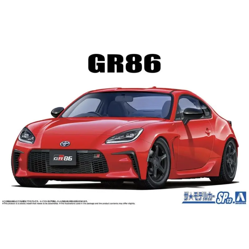 Aoshima A006421 1/24 Toyota Zn8 Gr86 '21 Custom Wheel 1