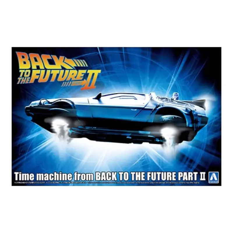 Aoshima A006437 1/24 Back To The Future Part Ii Delorean 1