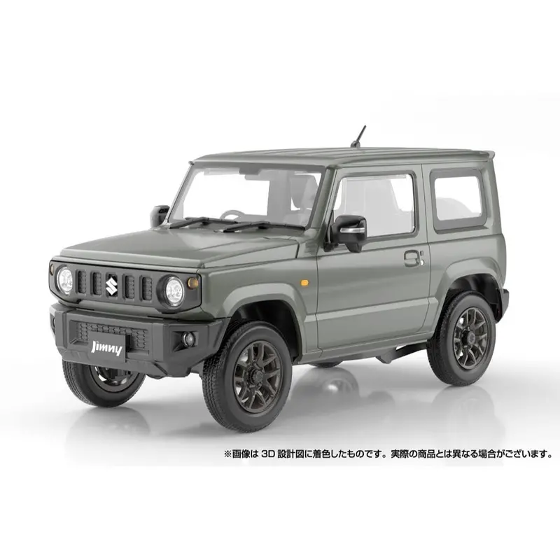 Aoshima A006595 1/24 Snap Jb64 Jimny 2018 Jungle Green 2