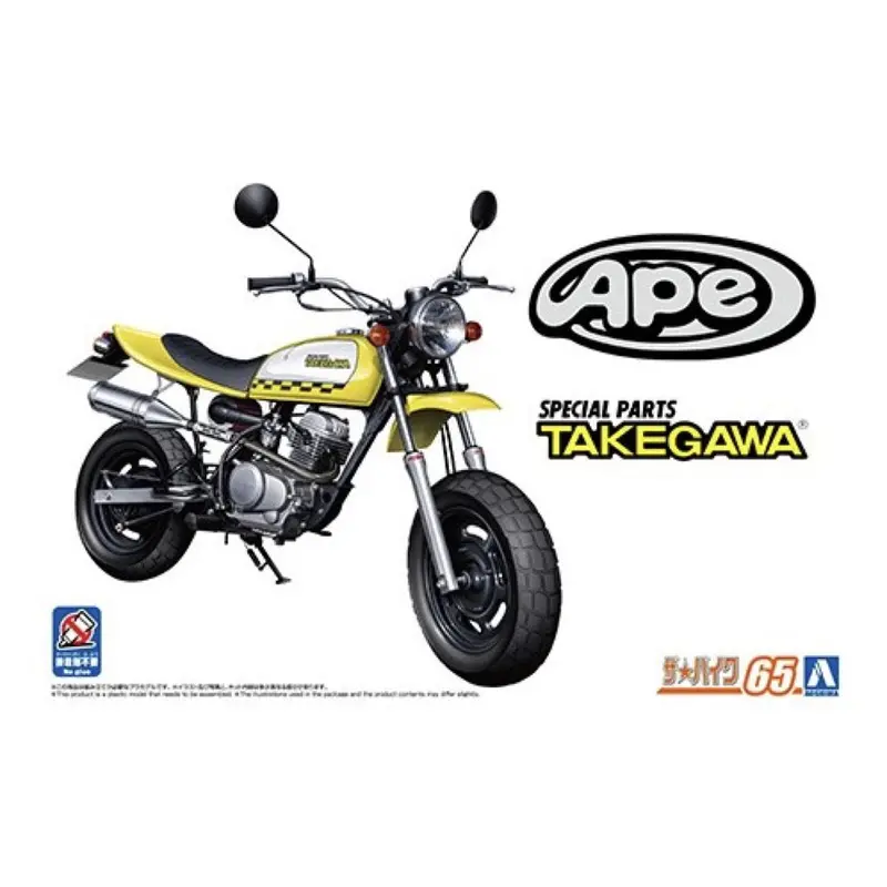 Aoshima A006809 1/12 Honda Ac16 Ape - 50 '06 Custom Takegawa Ver. 1