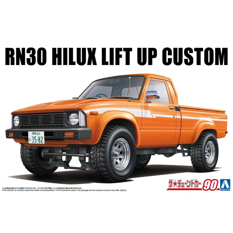 Aoshima A006849 1/24 Rn30 Hilux Lift Up Custom '78 (Toyota) 1