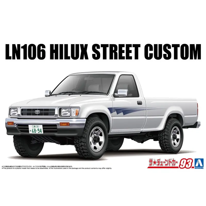 Aoshima A006949 1/24 Ln106 Hilux Longbed Street Custom '94 (Toyota) 1