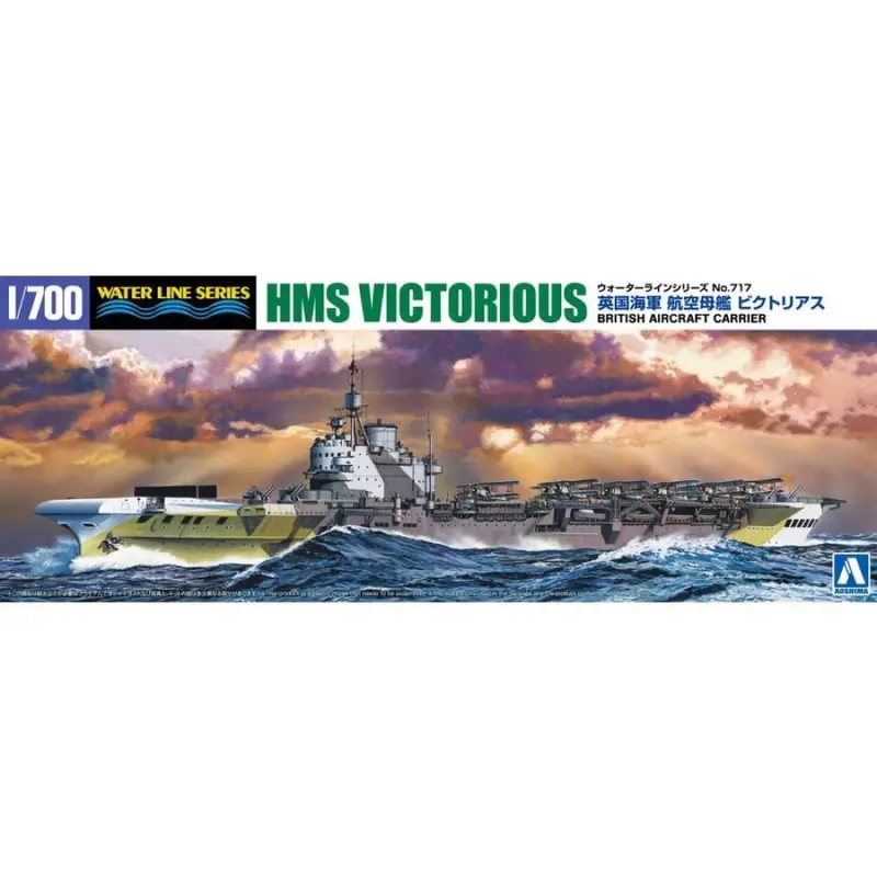 Aoshima A006962 British Aircraft Carrier Victorious 1